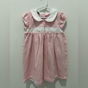 Magnolia Baby Pink Outfit with White Accents